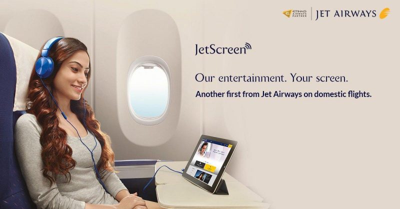 Jetscreen By Jet Airways – High On Entertainment!