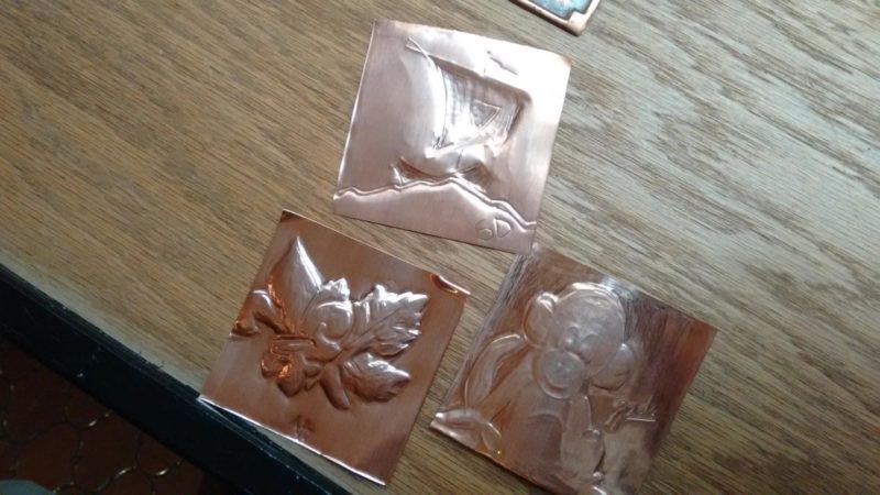 Albert Gilles Copper Art