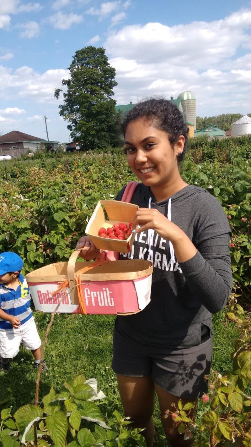 fruit picking farm Canada