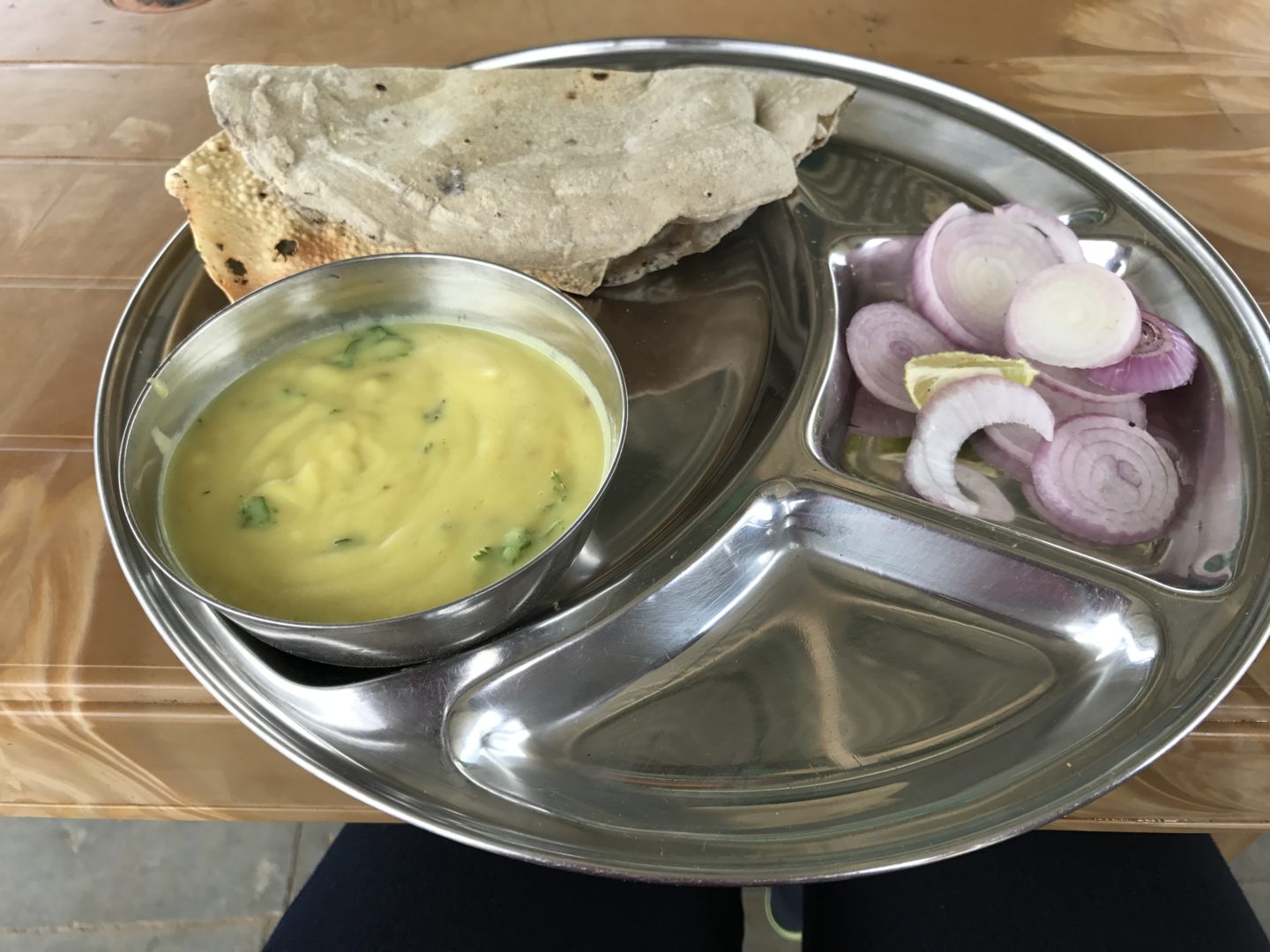 bajra roti and kadhi