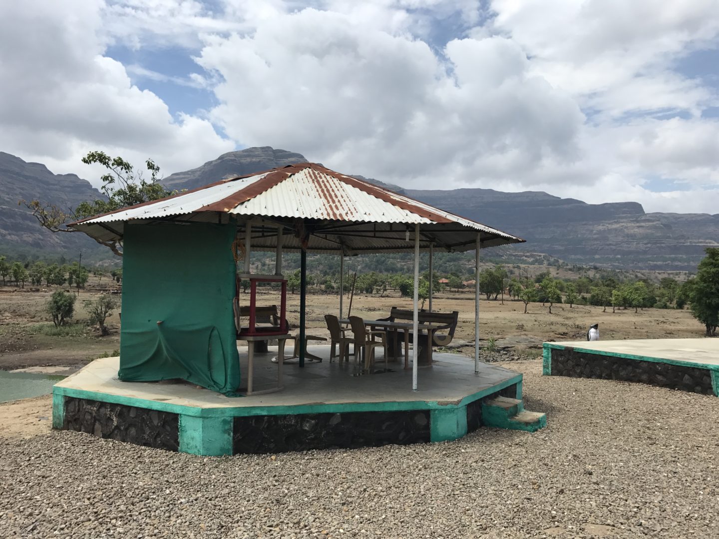 restaurant bhandardara seating