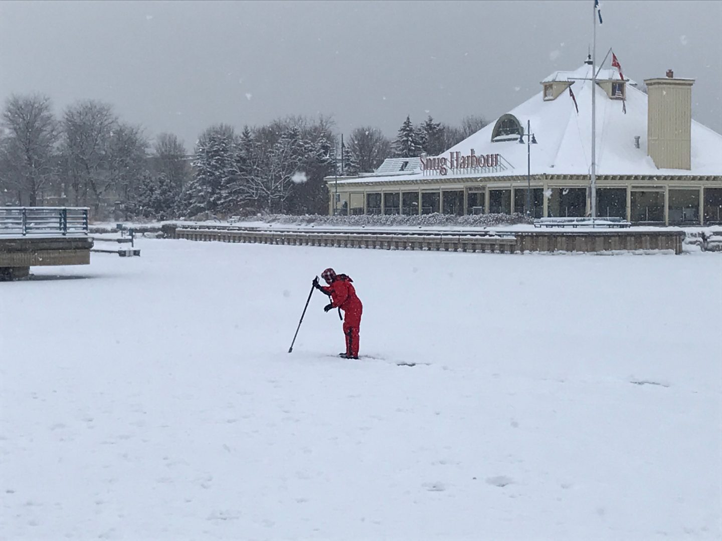 ice fishing