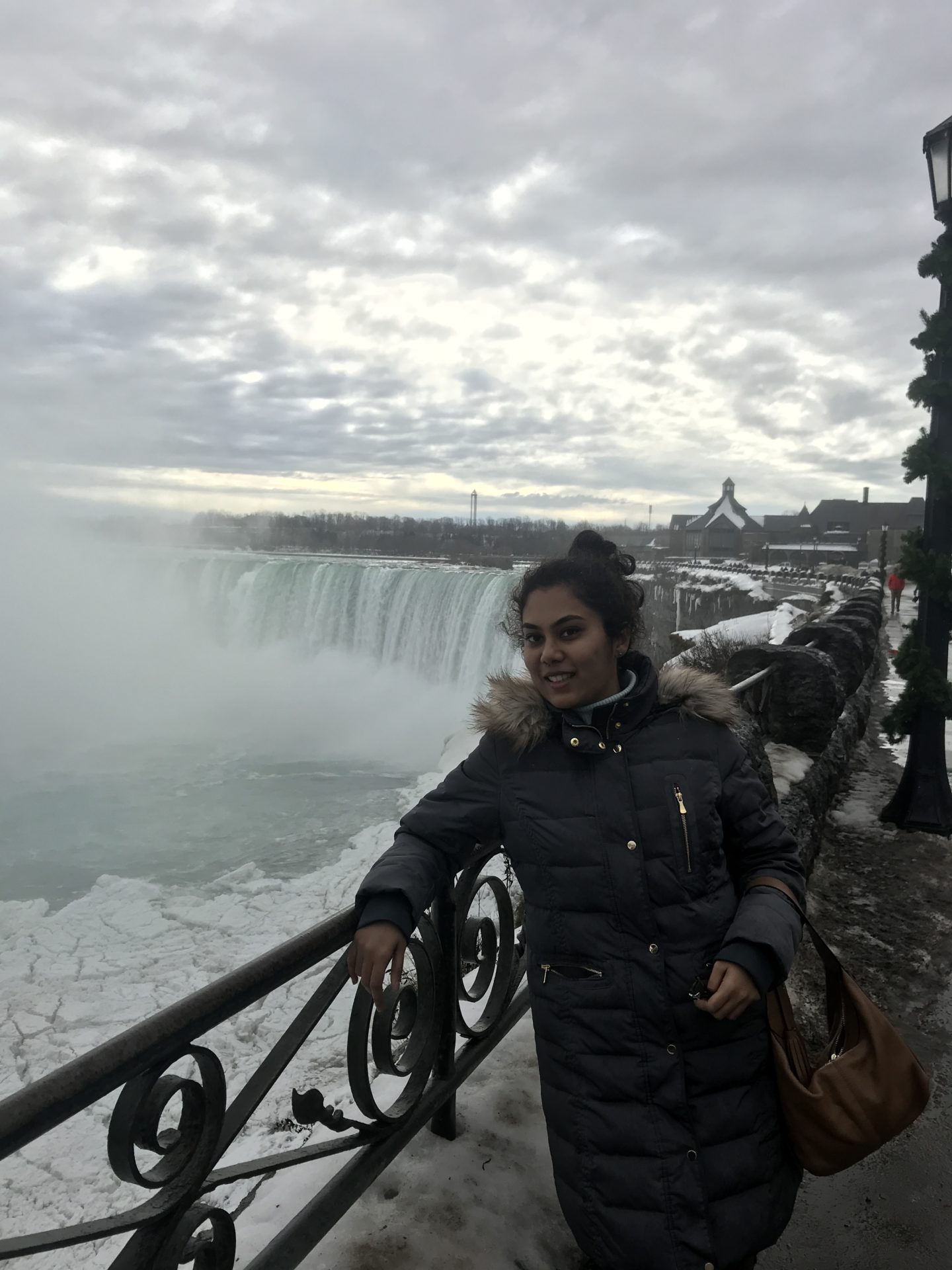 niagara falls in winter