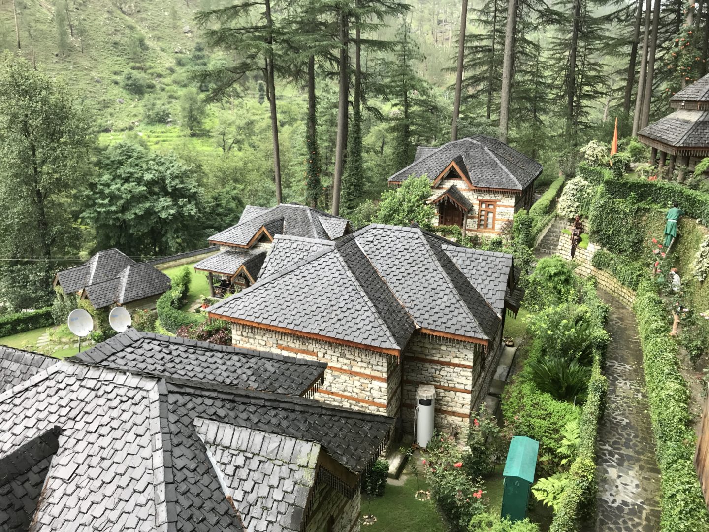 The himalayan village view