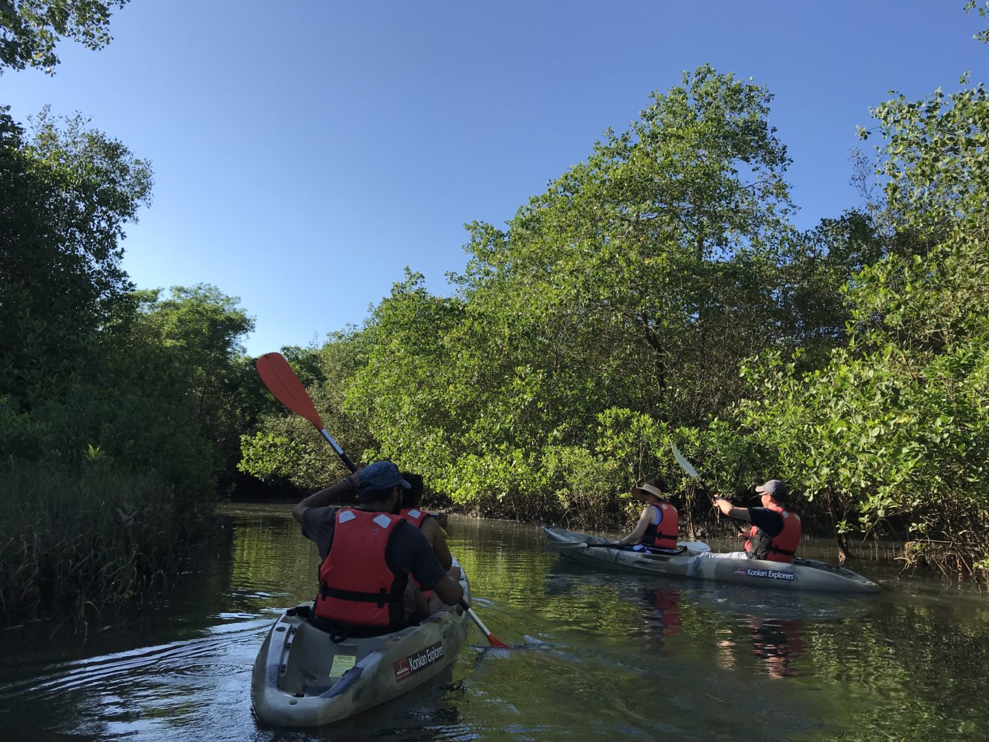 places to kayak in india