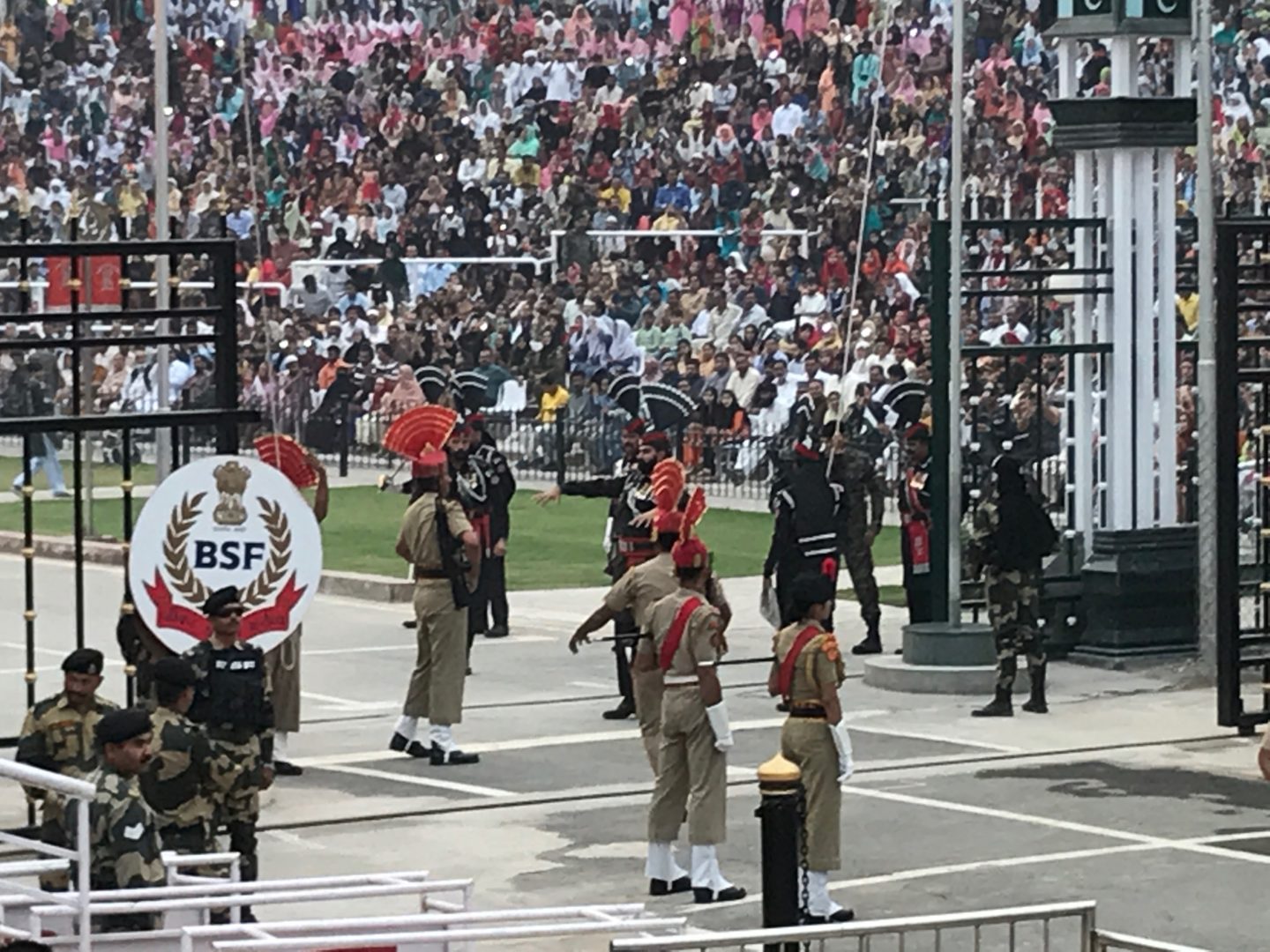 wagah border ceremony