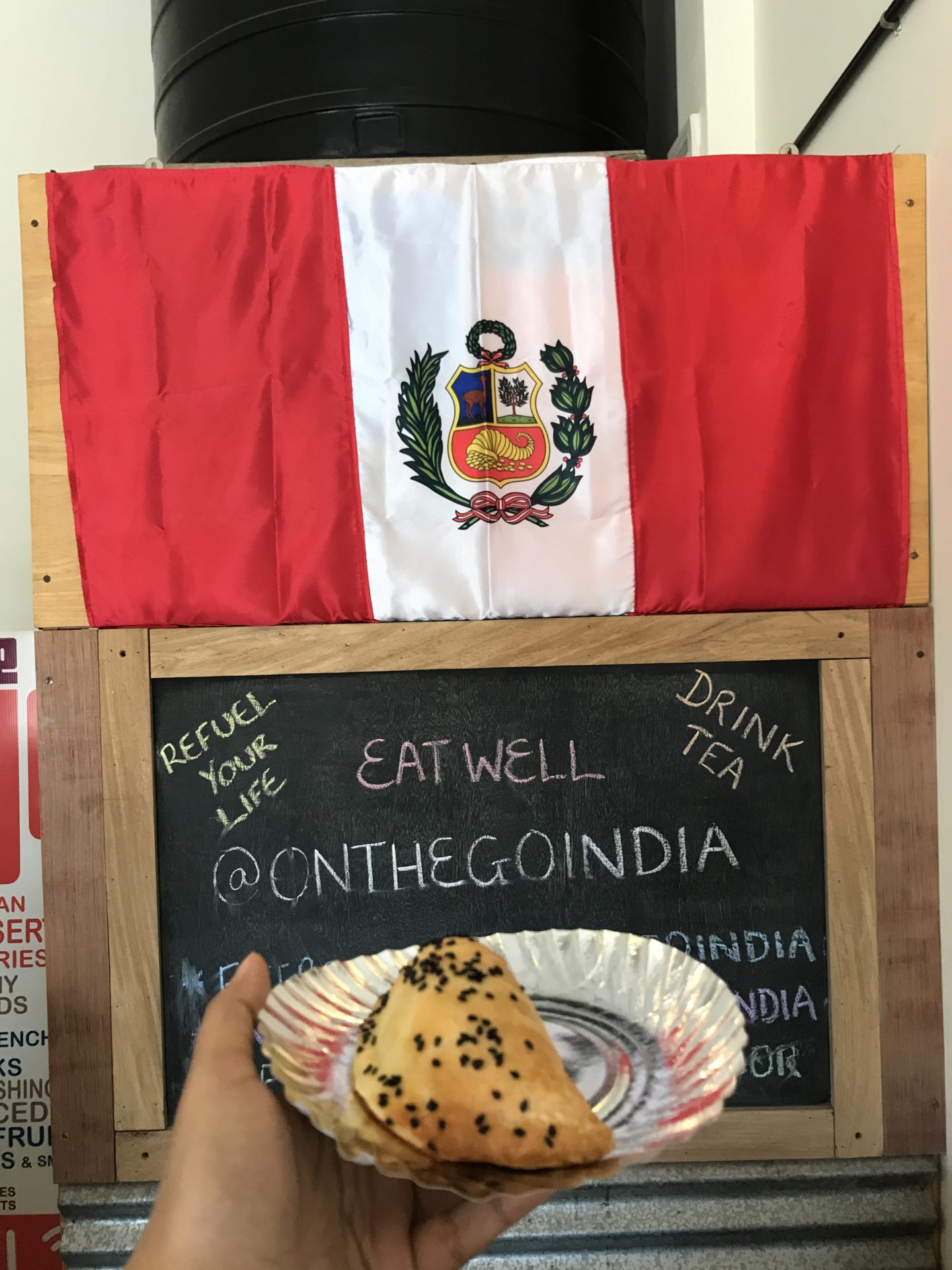 empanada peruvian food in goa