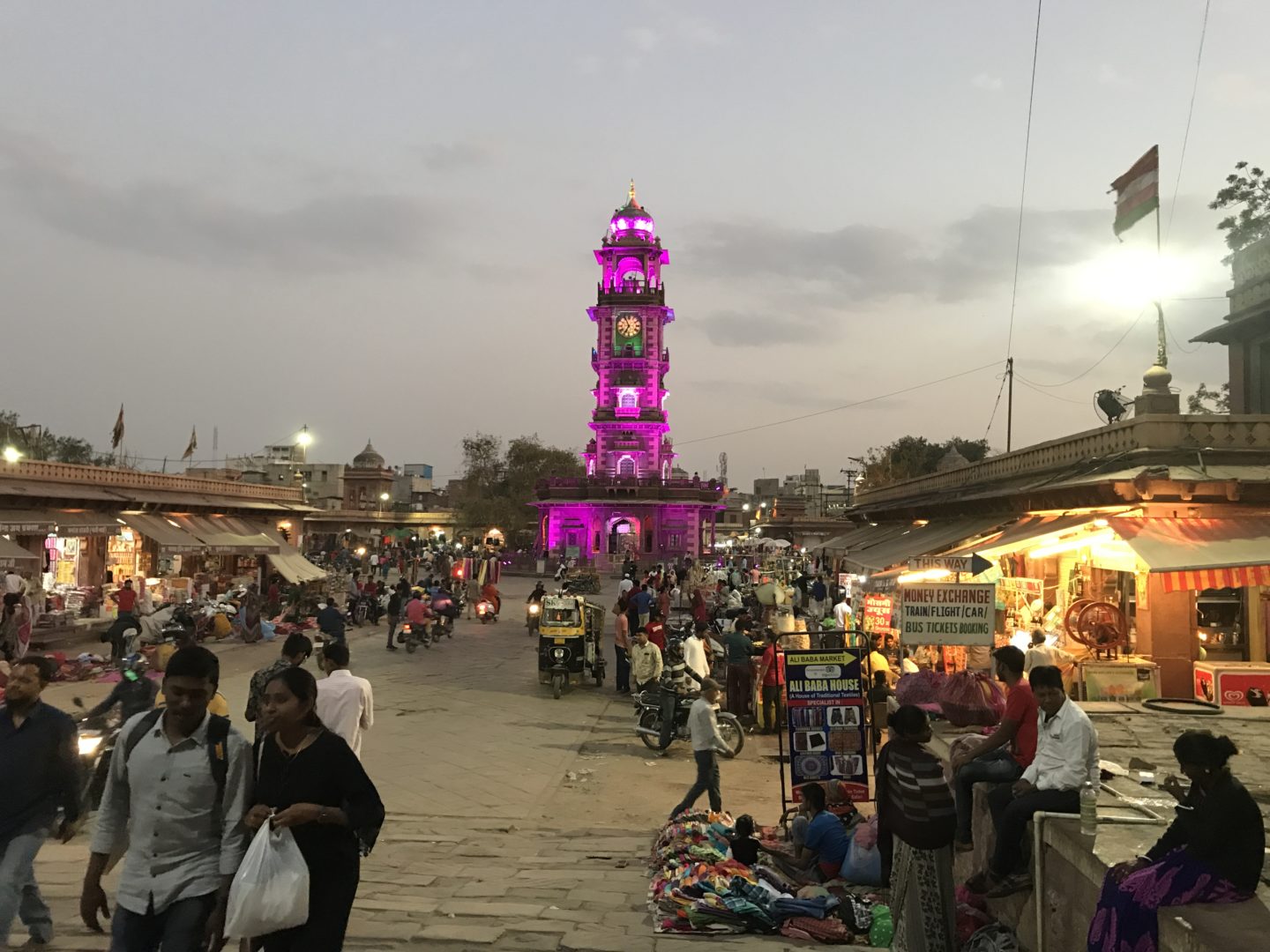 ghanta ghar clock tower jodhpur