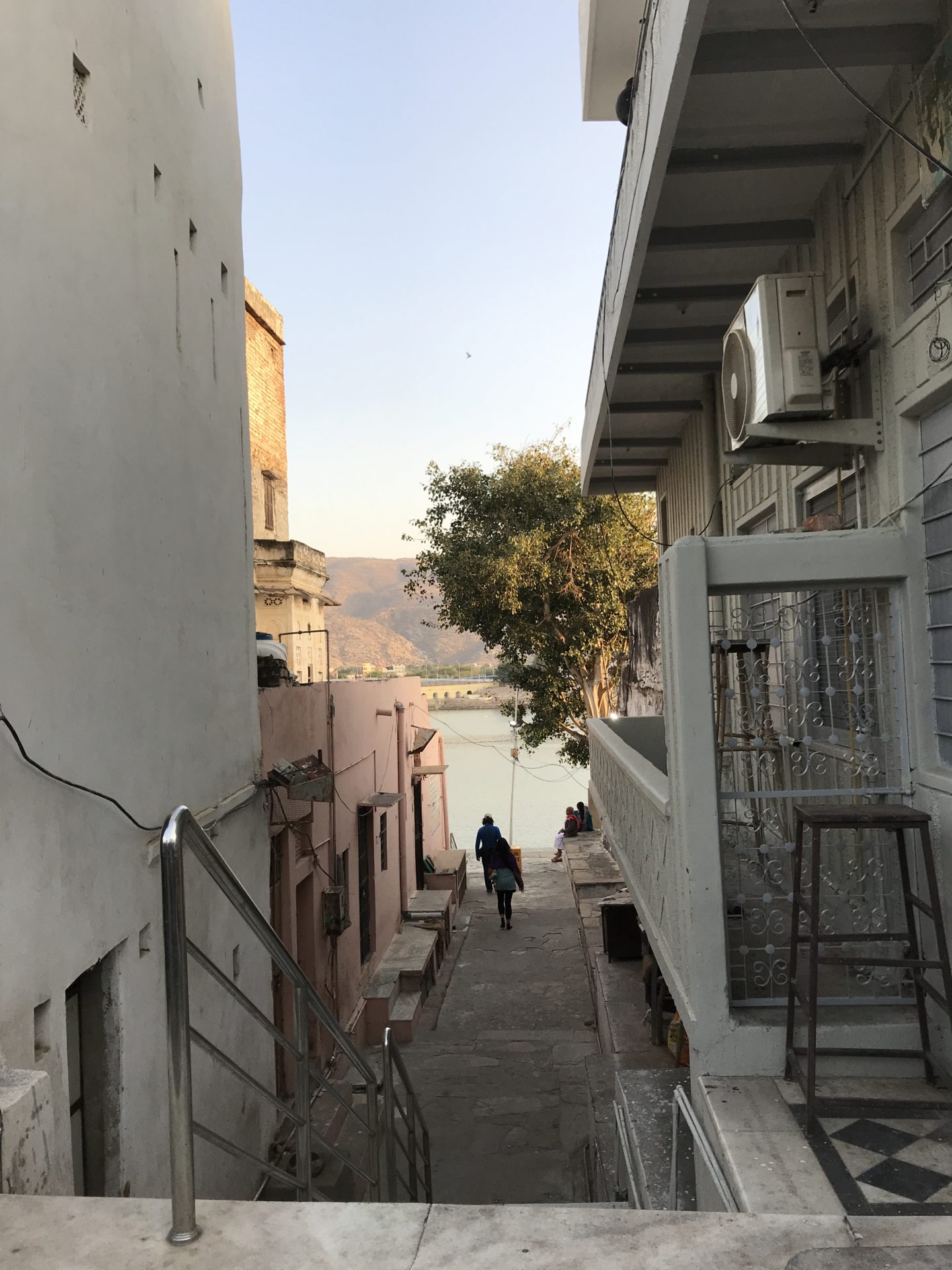 ghats in pushkar