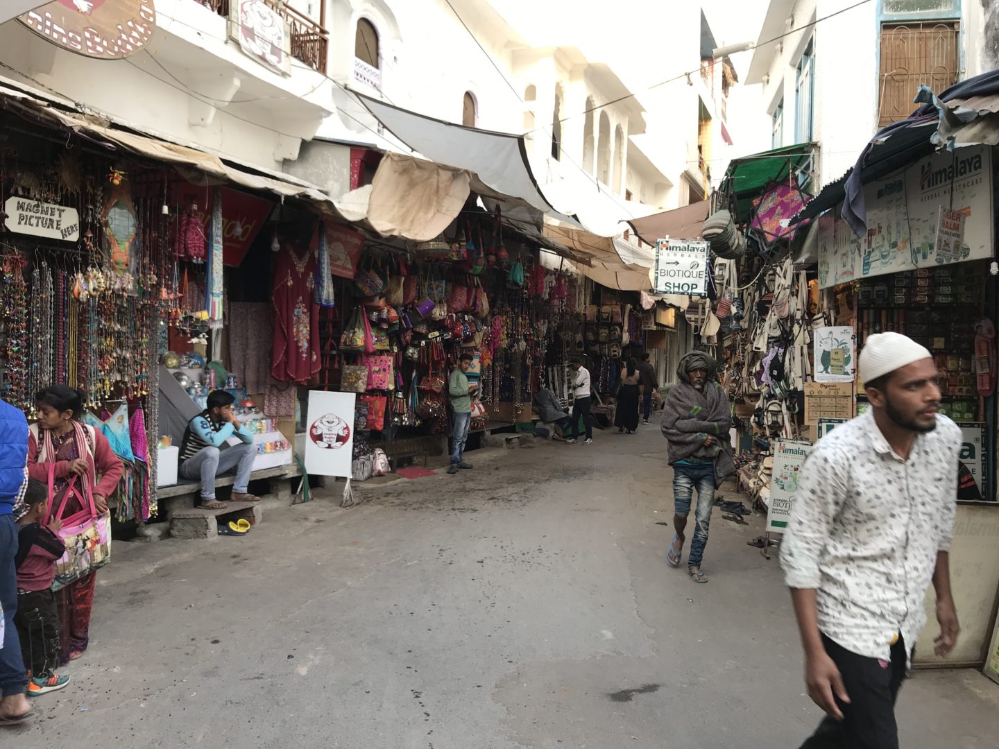 shopping in pushkar