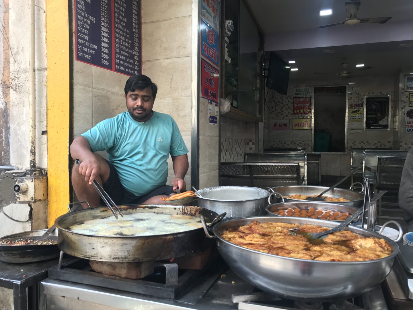 street food in pushkar