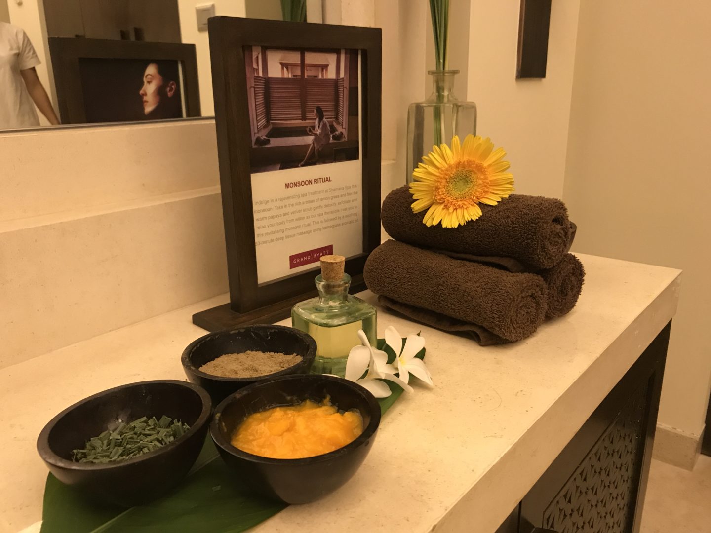 grand hyatt bambolim shamana spa