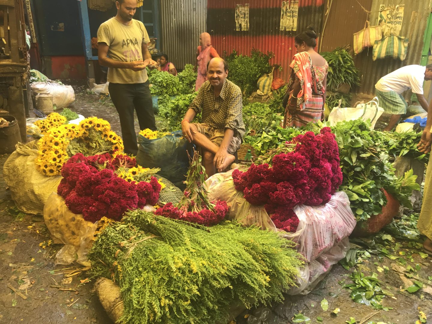 Mullick Ghat Flower Market