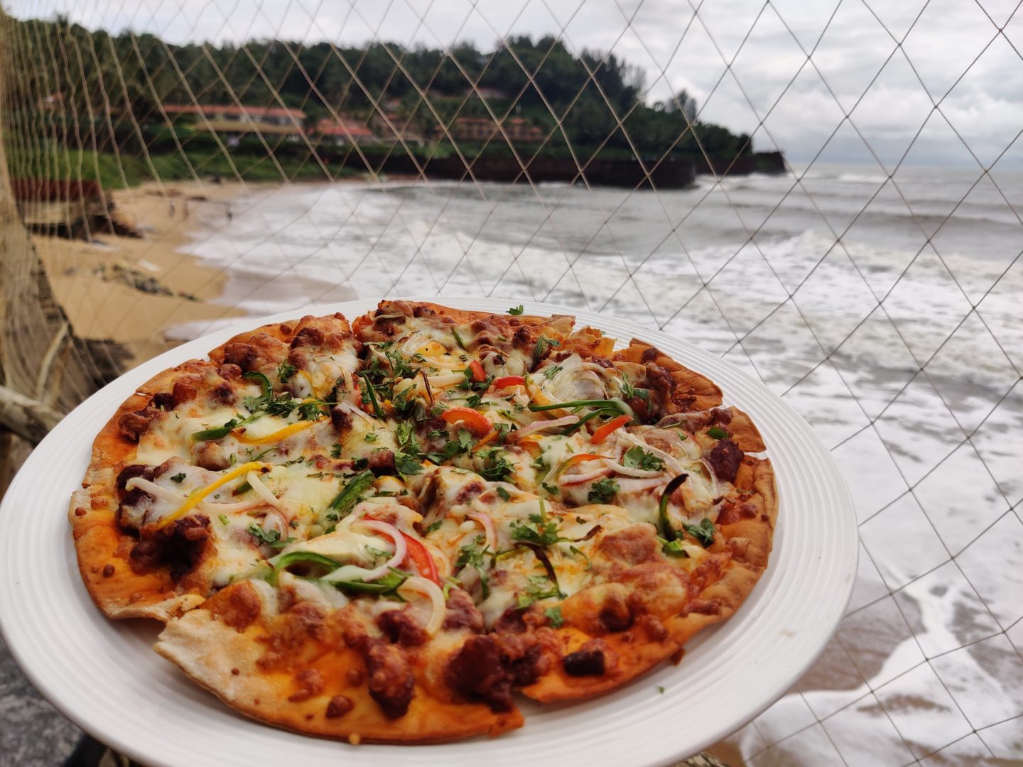 chorizo pizza goa