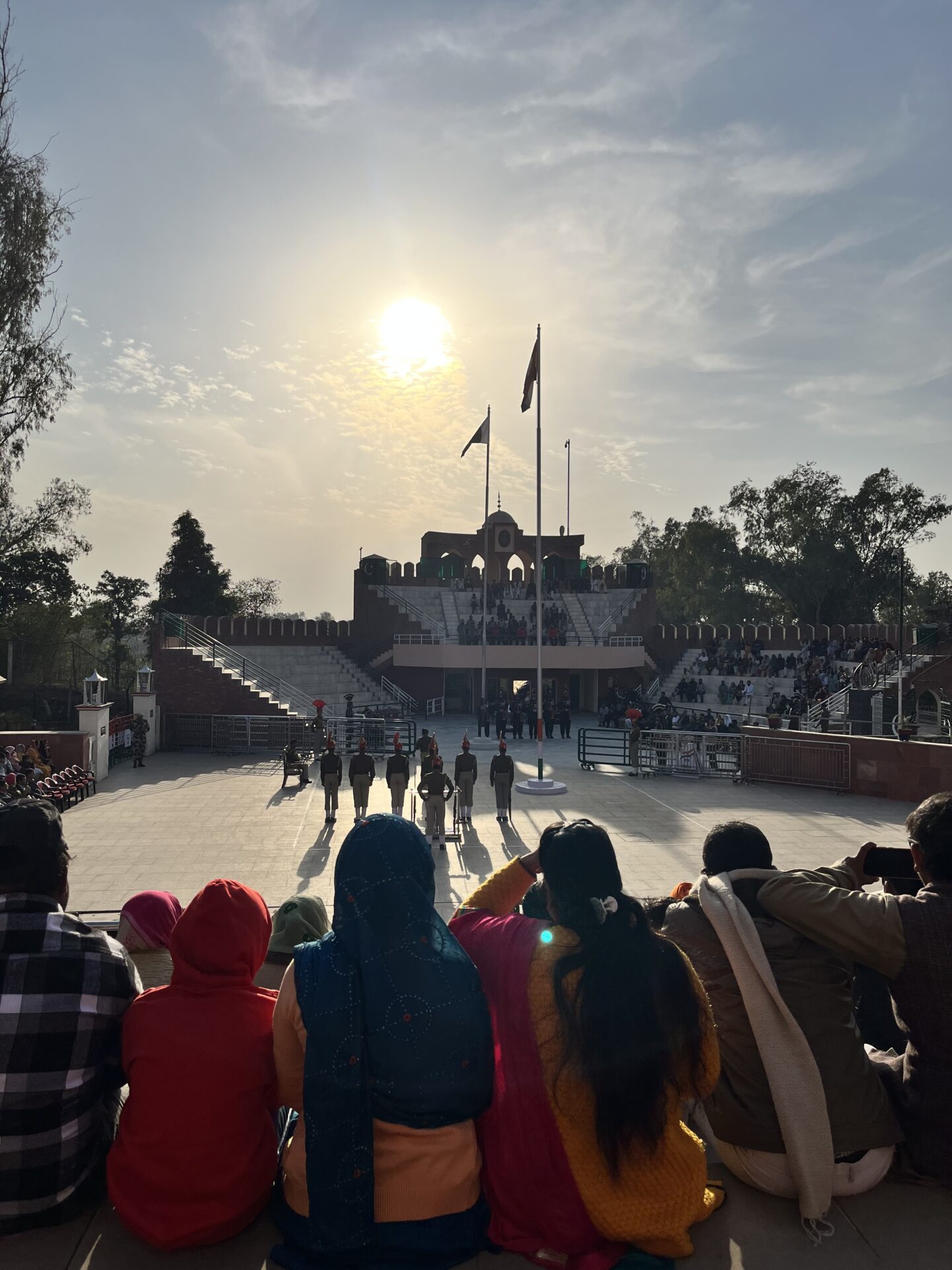 Hussainwala border ceremony