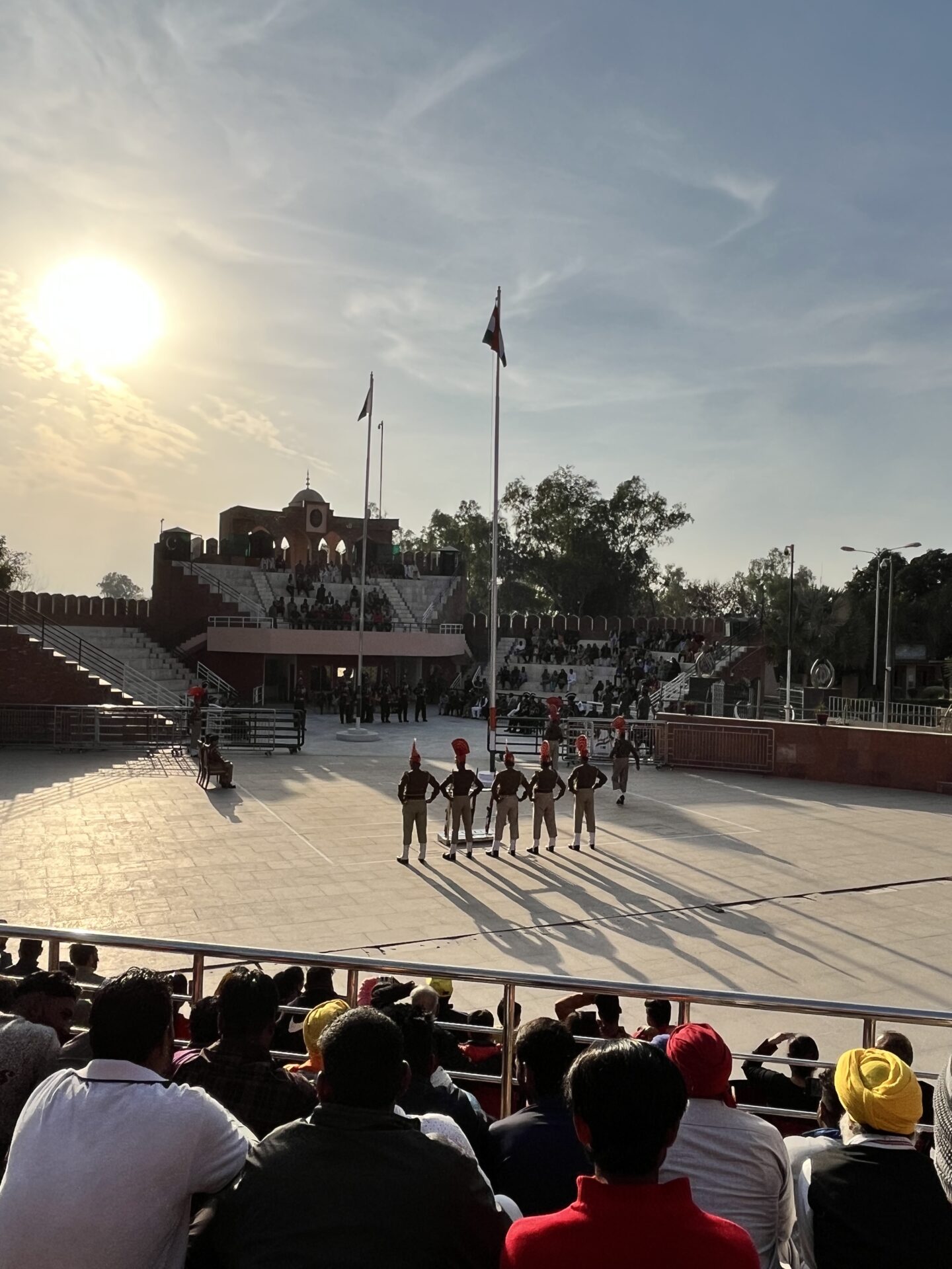 hussainwala border ceremony