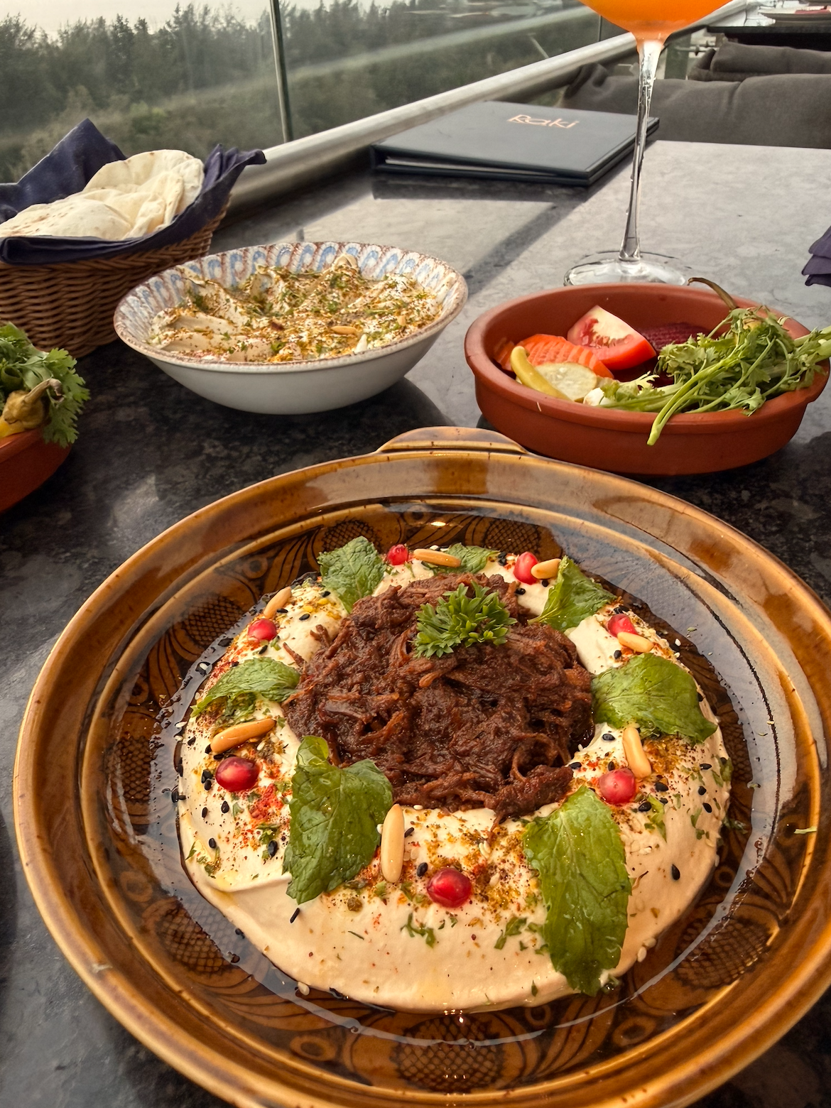 best hummus middle eastern food panjim