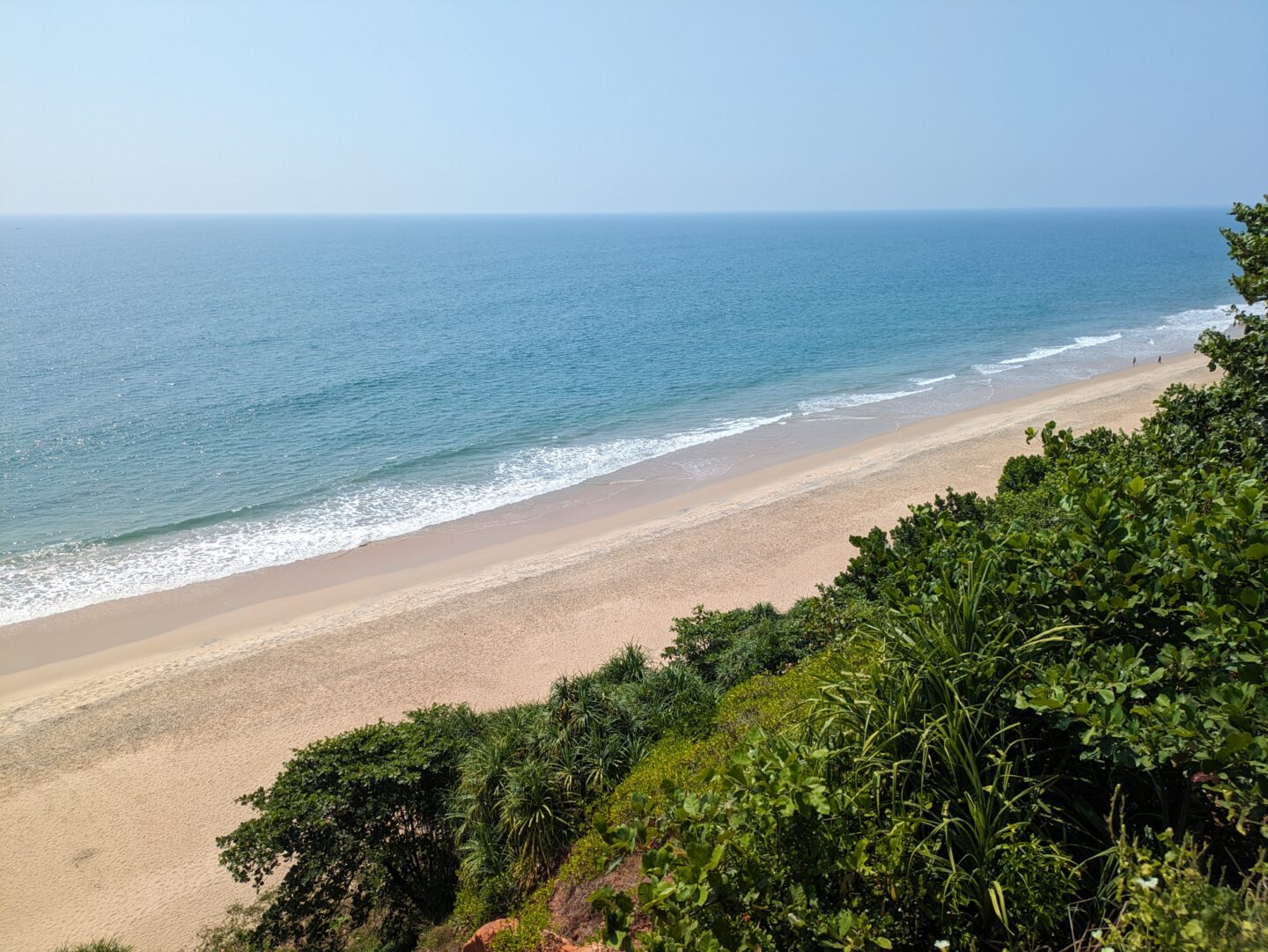 Varkala south cliff