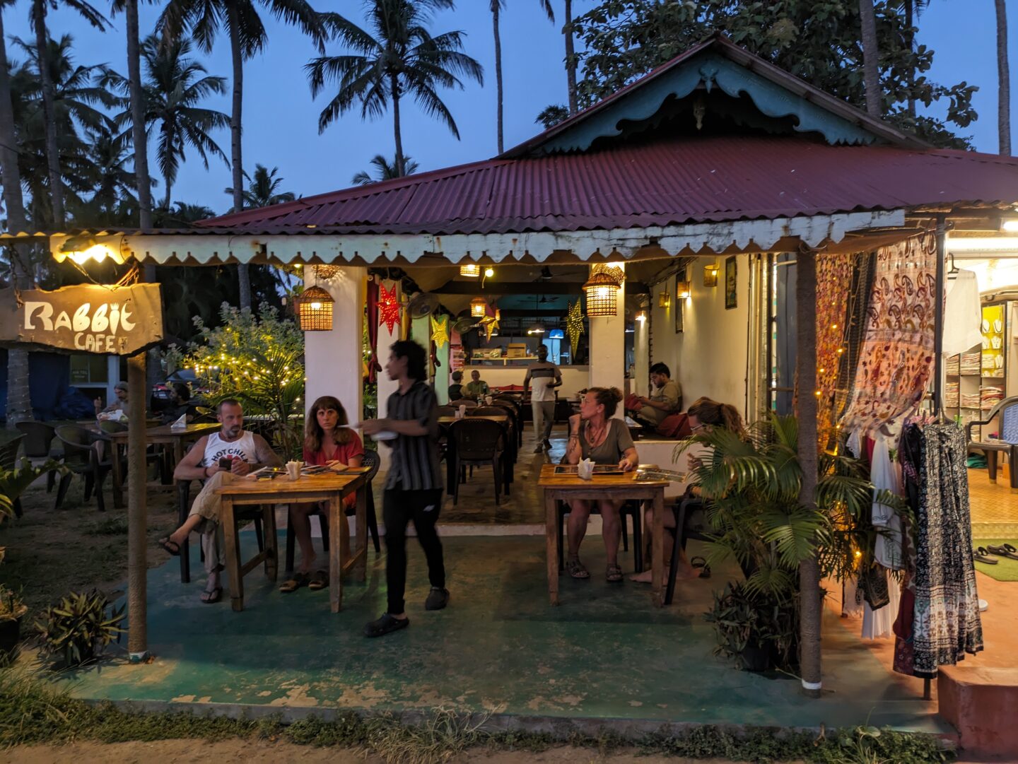 rabbit cafe varkala