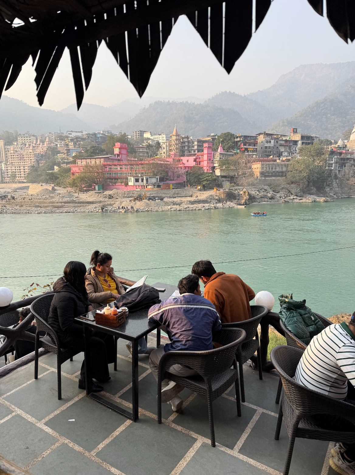 river view cafe rishikesh