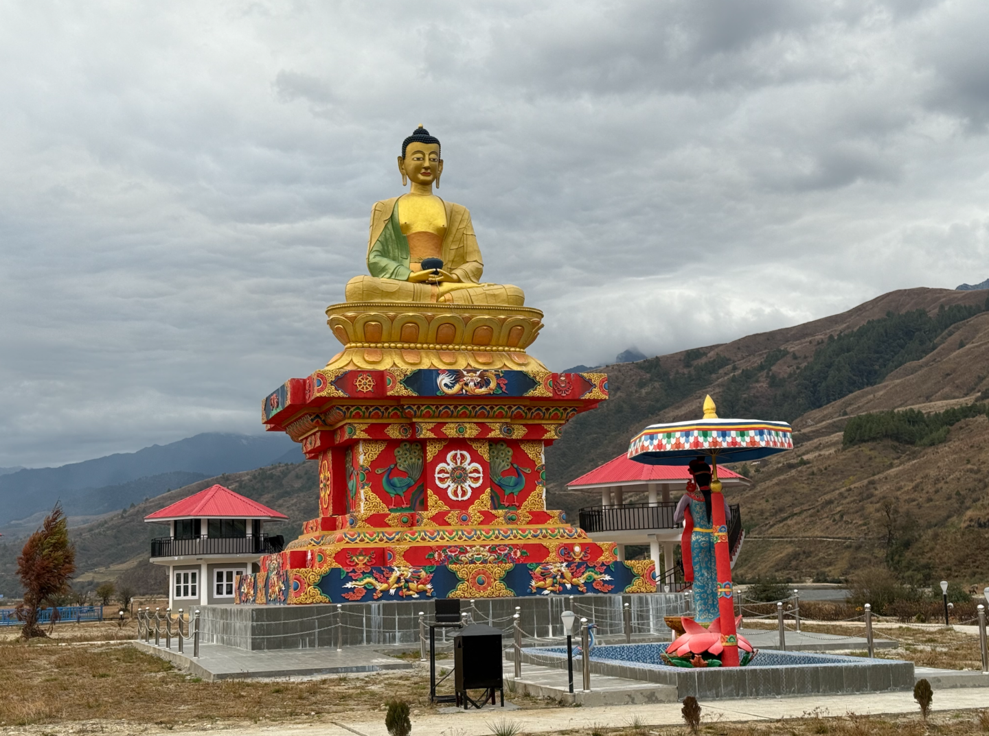 Gold Buddha in Mechuka